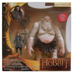 Figurines Thorin et le roi Gobelins de The Hobbit