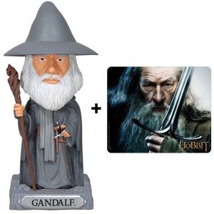 Pack Gandalf : Bobble Head + tapis de souris