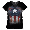 Captain America armor t-shirt