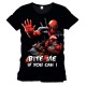 Deadpool t-shirt : bite me if you can