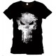 The Punisher t-shirt black : Distress Skull