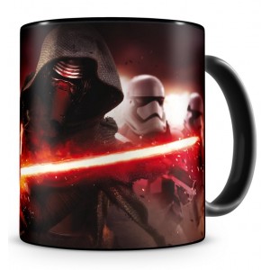 Ceramic Mug Kylo Ren and First Order Stormtroopers