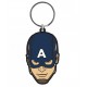 Captain America Rubber Keychain 6cm