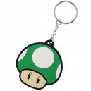 Rubber Keychain 1-Up Mushroom 6 cm - Super Mario Bros.