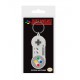 SNES controller rubber keychain
