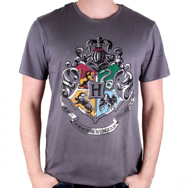 4 School Silver men t-shirt - Harry Potter - Forom47.com