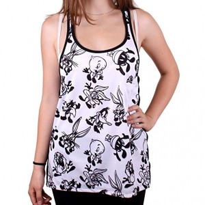 Looney Tunes Woman Tank Top All Over