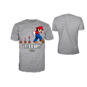 T-shirt Super Mario Bros. gris