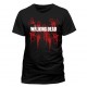 T-shirt The Walking Dead : Mains en sang