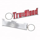 True Blood metal keychain drink logo