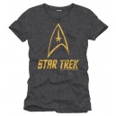 Star Trek Golden Logo grey t-shirt
