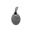 House Targaryen bronze pendant from Game of Thrones
