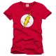 T-Shirt Flash logo rouge