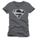 T-Shirt Superman Logo, anthracite