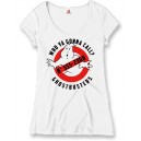 White Ghostbusters white t-shirt 